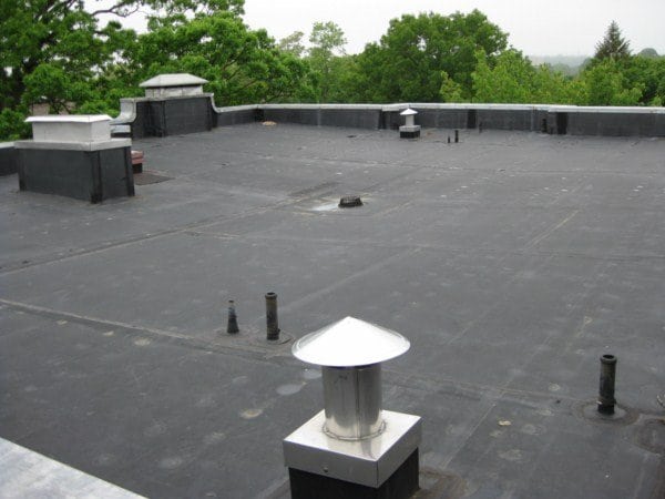 An EPDM rubber roof system from George J Grove